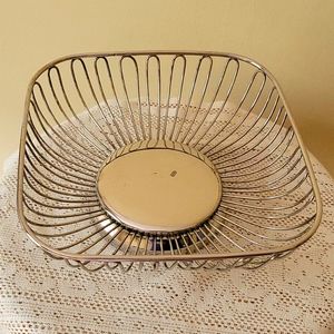 Elegance Silver Plated Fruit Basket